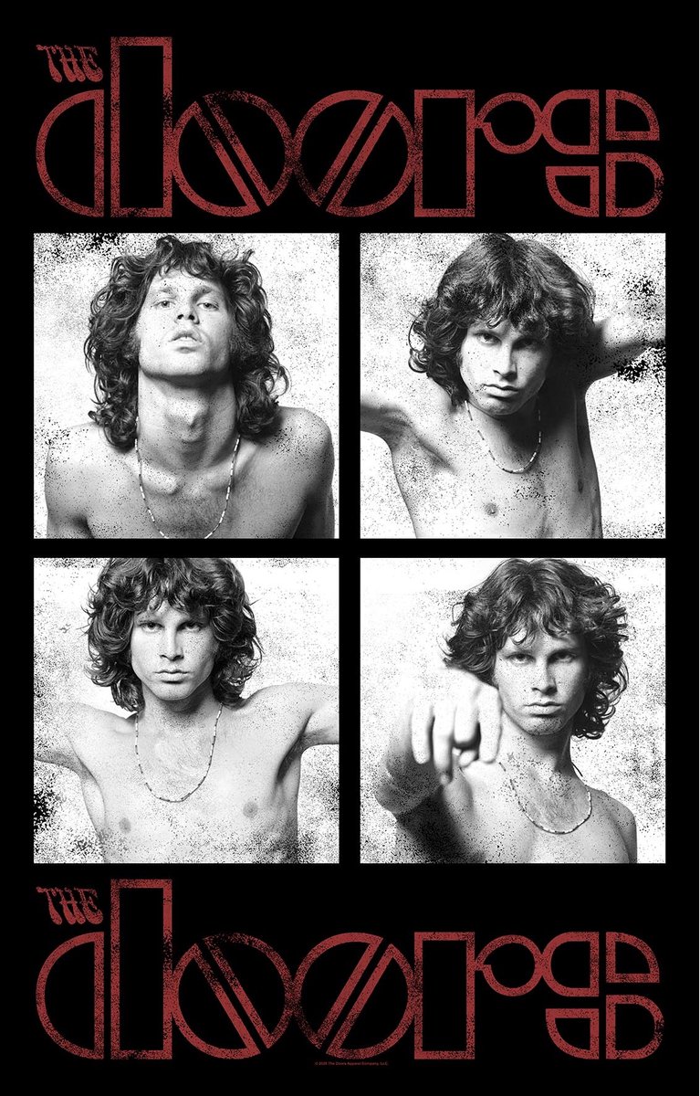 The Doors - Jim Morrison - Textielposter