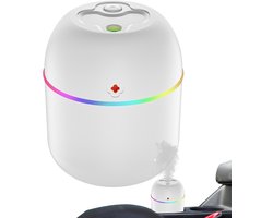 Bureau-luchtbevochtiger | 220 ml persoonlijke luchtbevochtiger USB-diffuser | desktopluchtbevochtiger met twee sproeimodi | Stille Ope-ration kleine luchtbevochtigers
