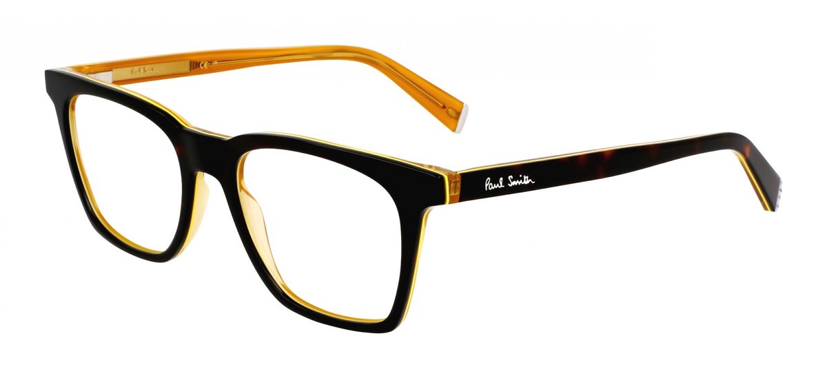 Paul Smith PS24608 KESTON Havana/transparent ochre 51/18/145 MAN Brilmonturen