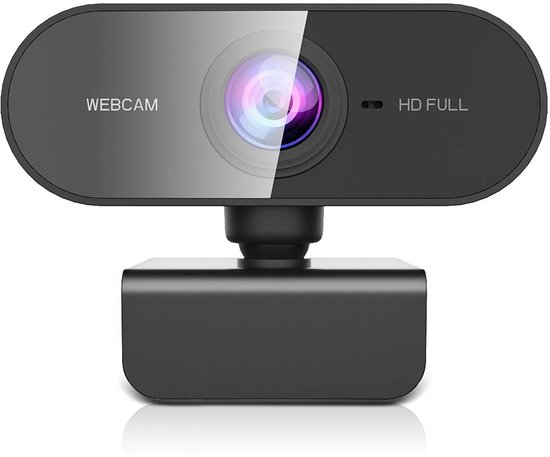 ZZCP HD 1080P Webcam met Microfoon - Plug & Play USB Camera voor Computer