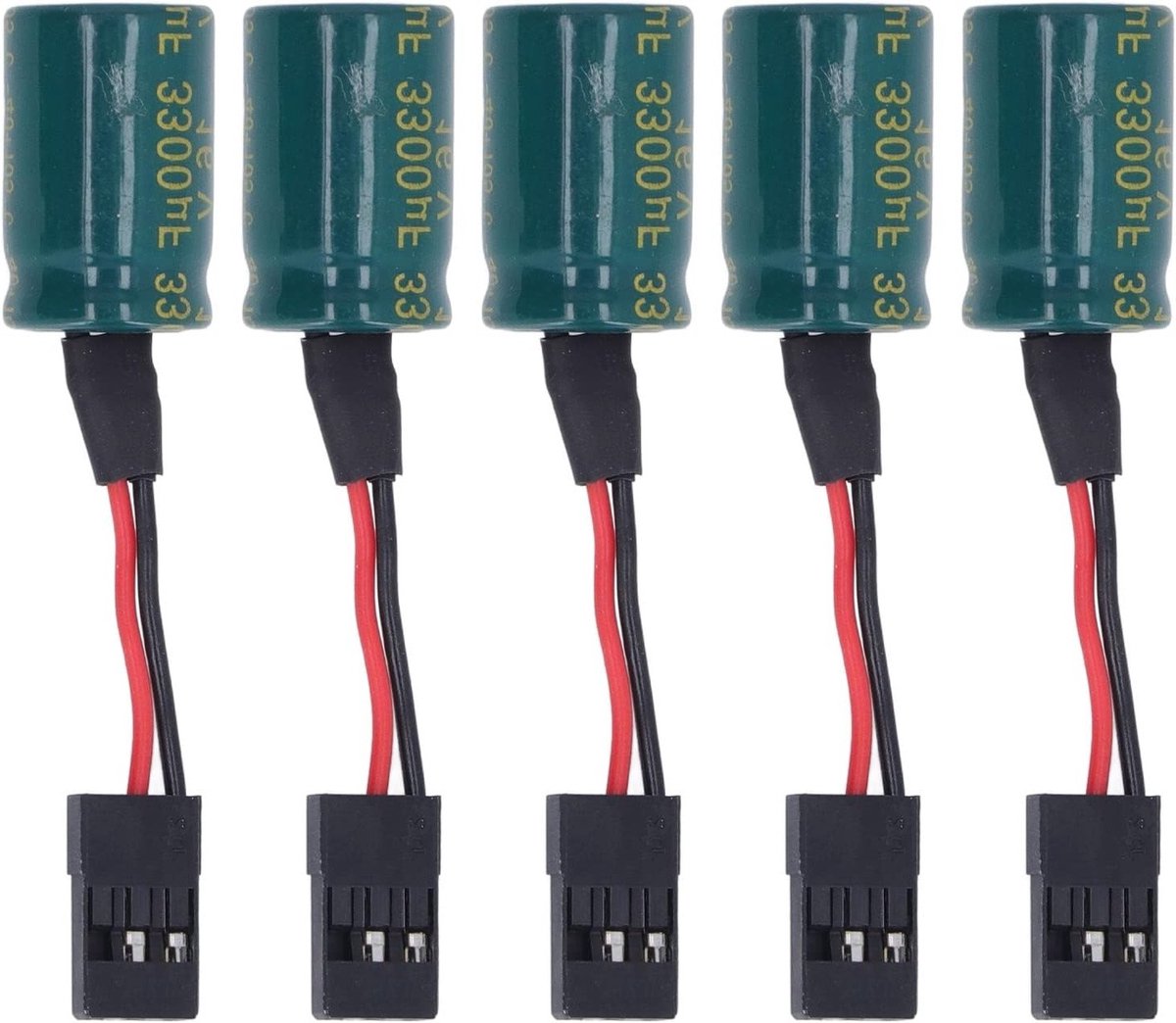 5 Stuks Voltage Protector voor RC Drones - Bescherming tegen Spanningspieken, Ontvanger Beveiliging en UAV Accessoires