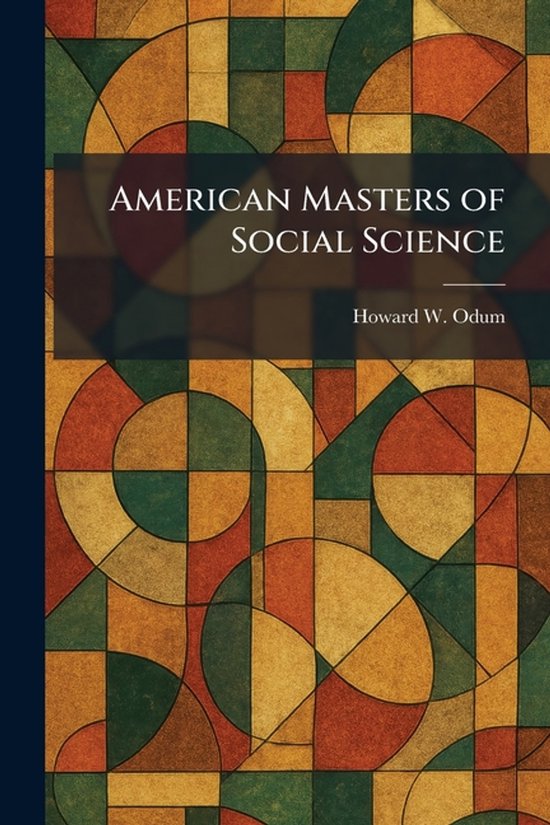 American Masters of Social Science - cover