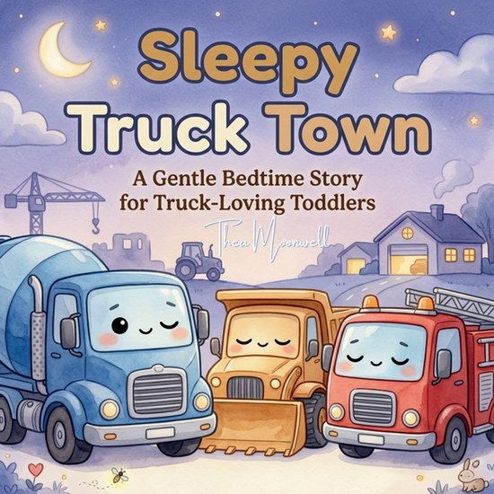 Bedtime Vehicle- Sleepy Truck Town - cover