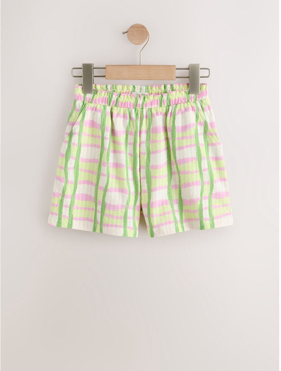 Next - Meisjes - Short met textuur - Groen
