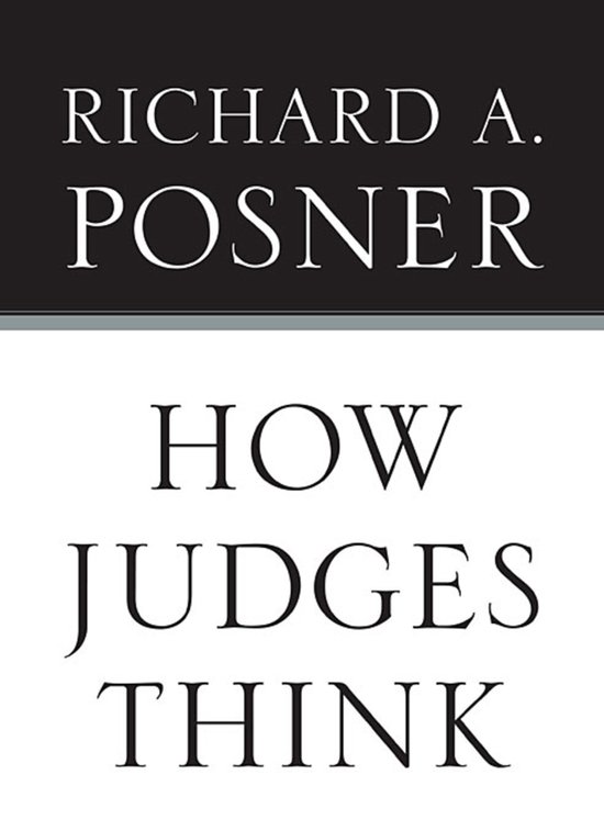 How Judges Think - cover