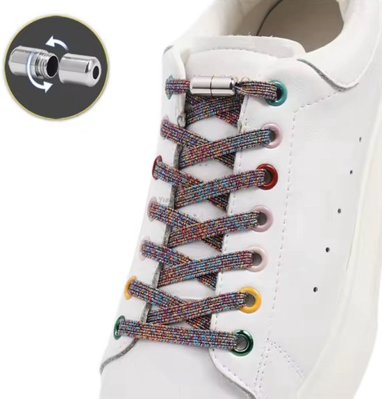 29 paar gekleurde veters voor sneakers, skateschoenen, sportschoenen 29 paar gekleurde veters voor sneakers, skateschoenen, sportschoenen