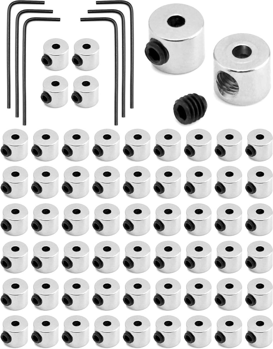 60 Stuks Pin Keeper Pin Back Lapel Clasps met Sleutel voor Sieraden en Naamlabels (6mm x 5mm) - Ideaal voor Broches en Accessoires
