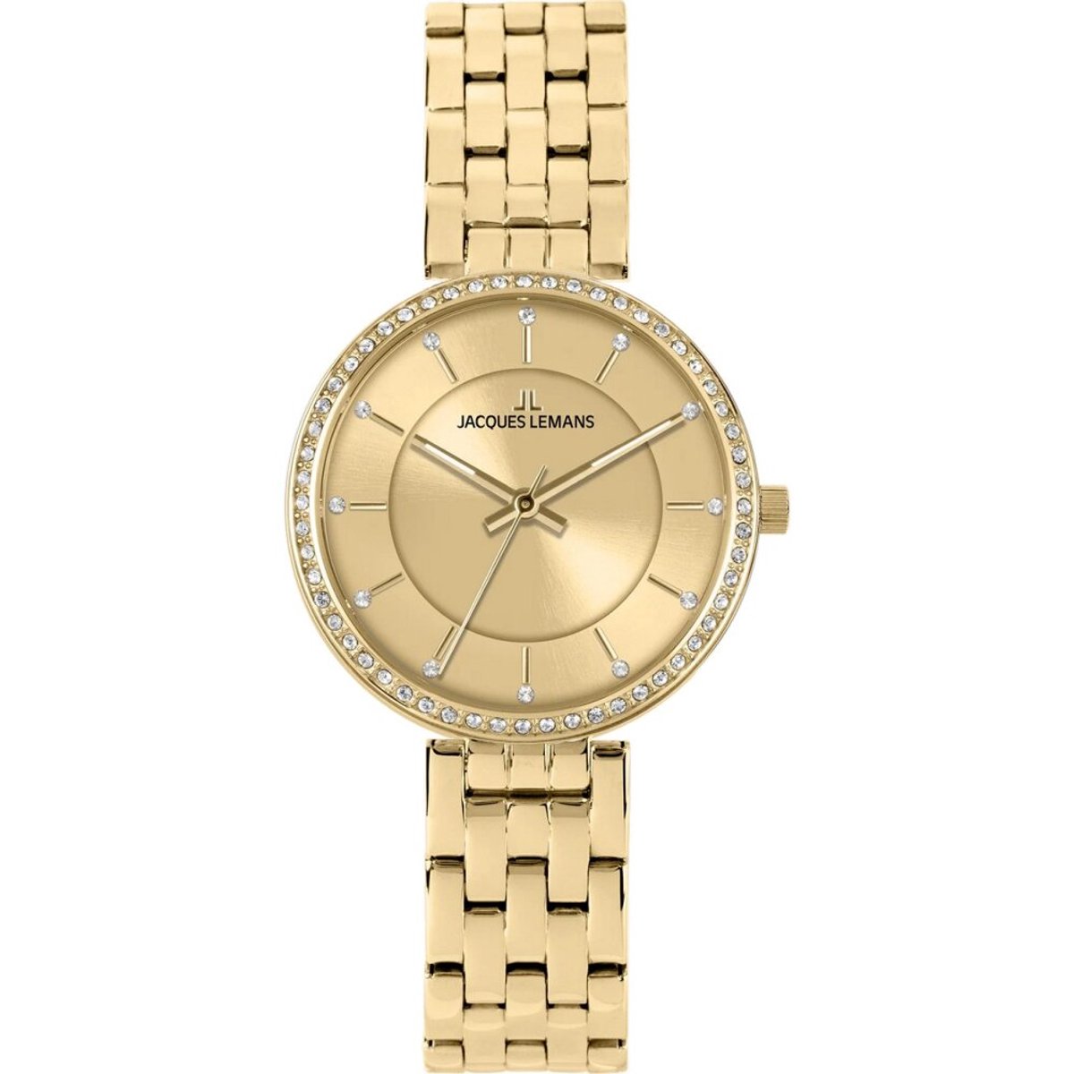 Jacques Lemans - 1-2212E - Polshorloge - Dames - Kwarts - Milano