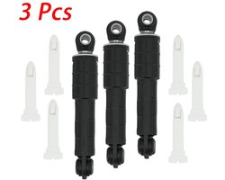 Geschikt voor LG/Sears/Kenmore wasmachines — Schokdempers 383EER3001S/383EER3001V (Schokabsorberende onderdelen) — 3-pack + 6 pennen