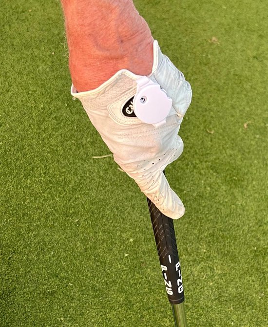 Golf Score Teller - Score Tracker - Golf Score Bijhouden - Universele Handschoenbevestiging - One Size - Wit van GOLF — afbeelding 2