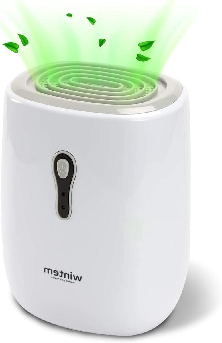 Luchtontvochtiger Huis - Vochtverwijderaar Apparaat - Schimmel Voorkomen - Peltier Technologie Stil - 500 ml - Wit