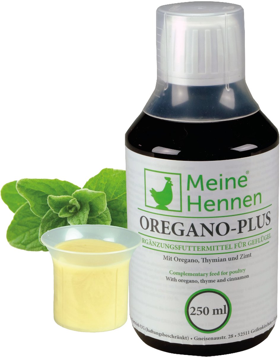 Oregano-Plus - 250 ml - Drinkwatertoevoeging - MyHens