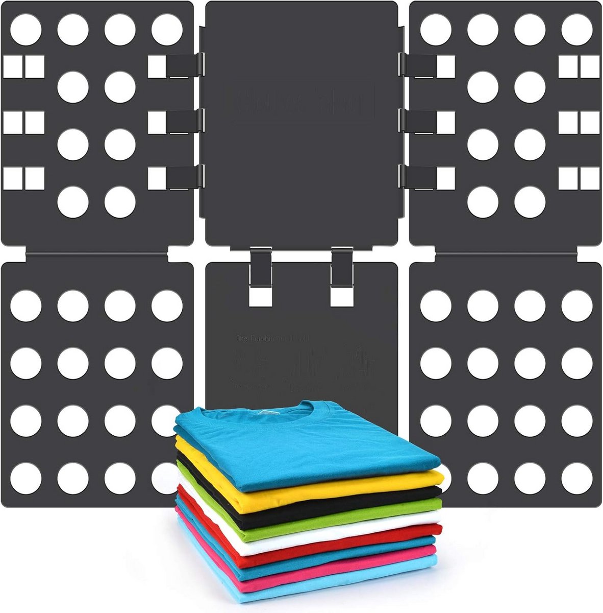 Kleding Vouwplank Set - Snel en Netjes Shirts, Broeken en Meer Vouwen