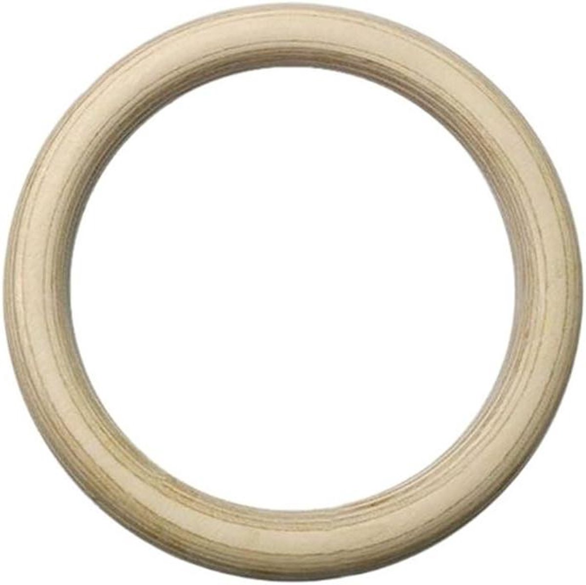 Gymnastiek Ringen - Fitness Hulpmiddel - Kracht Training - Houten Constructie - 28mm Diameter - Houtkleur
