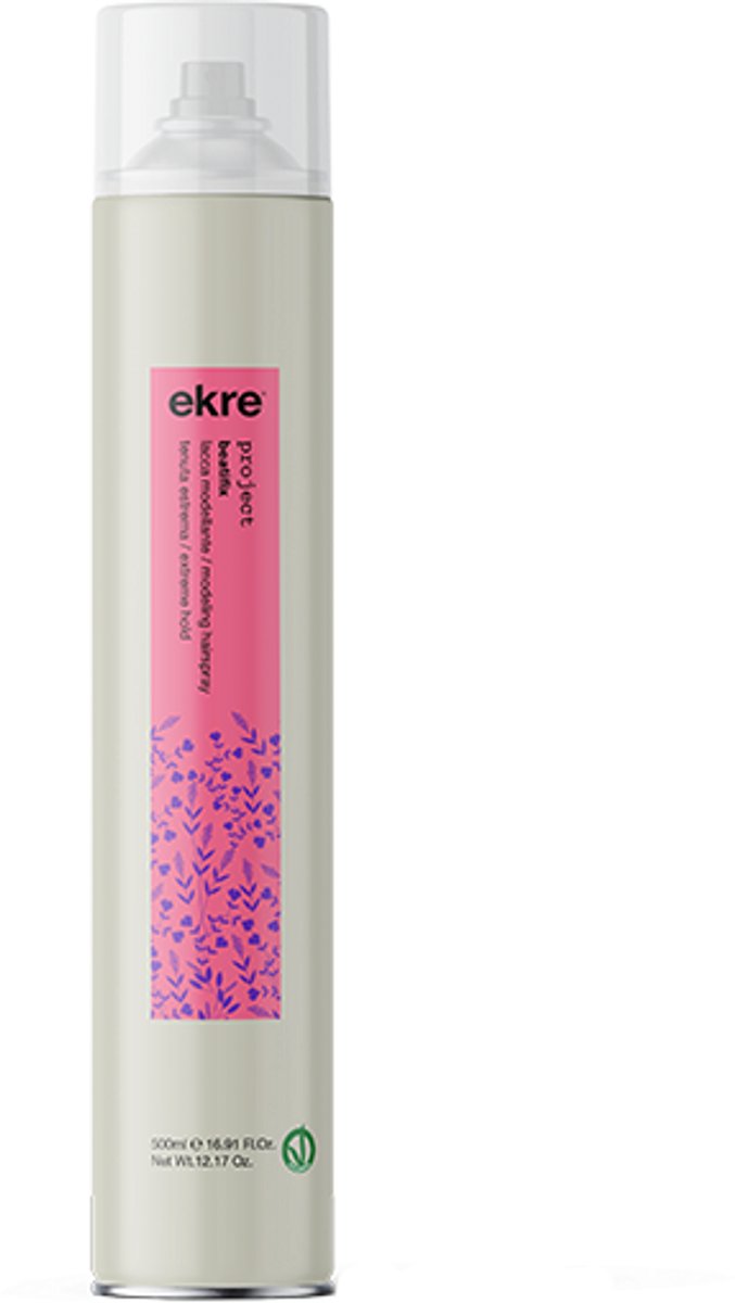 Ekre - Project Beatifix Hairspray Extreme Hold - 500 ml