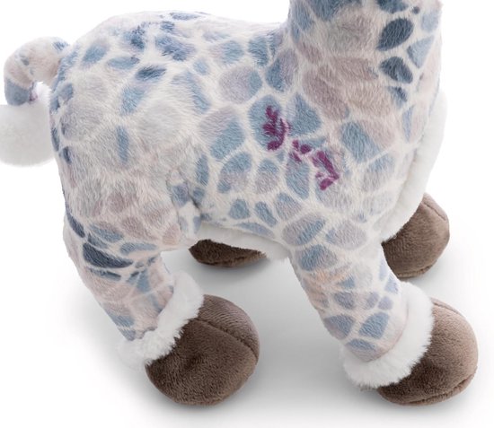 NICI 62419 Winny Winterfur Cuddly Giraffe 27 cm Standing Blue Soft Plush Animal Cute Stuffed Toy for Cuddling and Playing, Great Gift Idea for Children and Adults — afbeelding 2