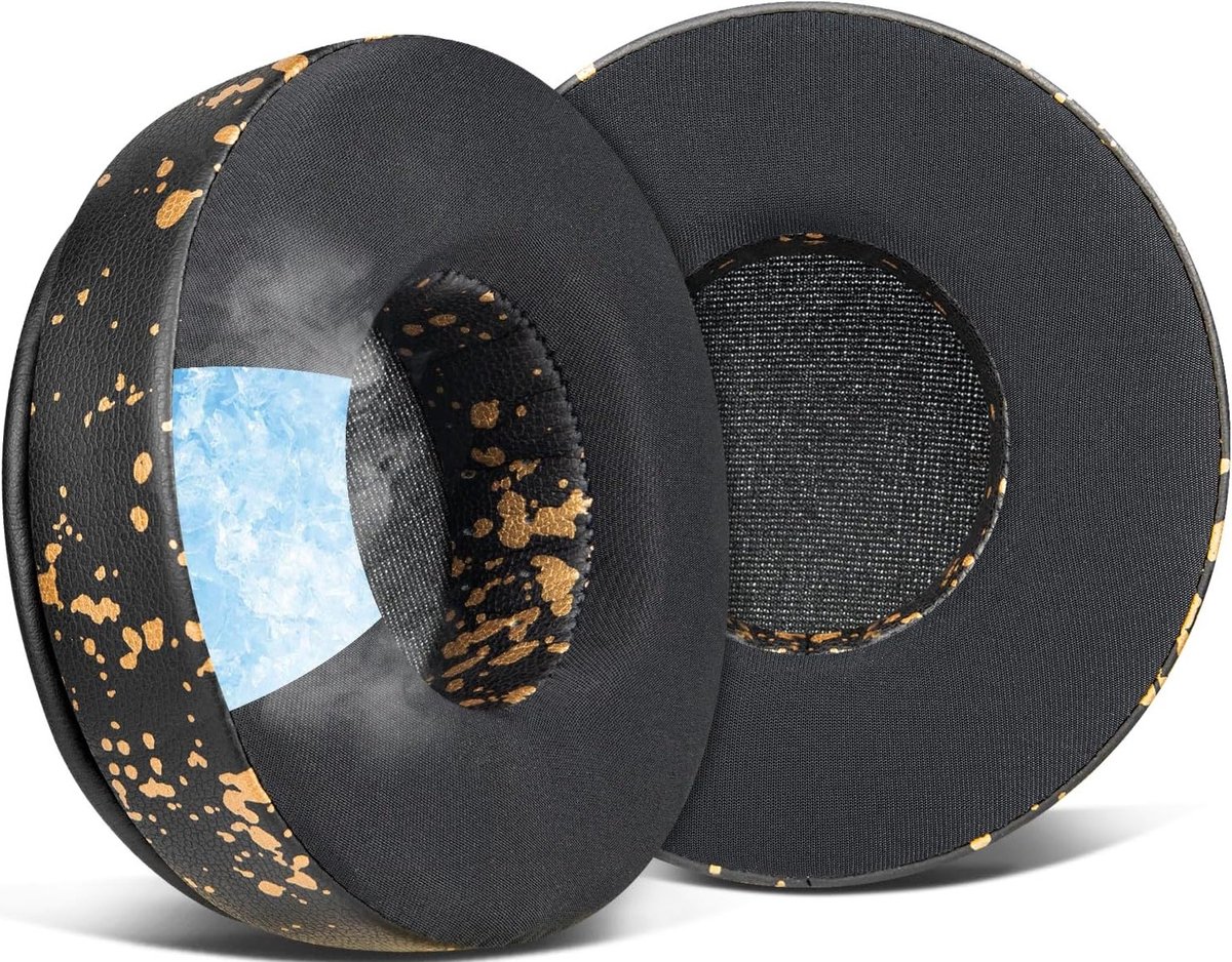 Vervangende Cooling Gel Oorkussens voor Over-Ear Hoofdtelefoons, Geluidsisolerende Schuim Oorkussens voor Comfort en Duurzaamheid