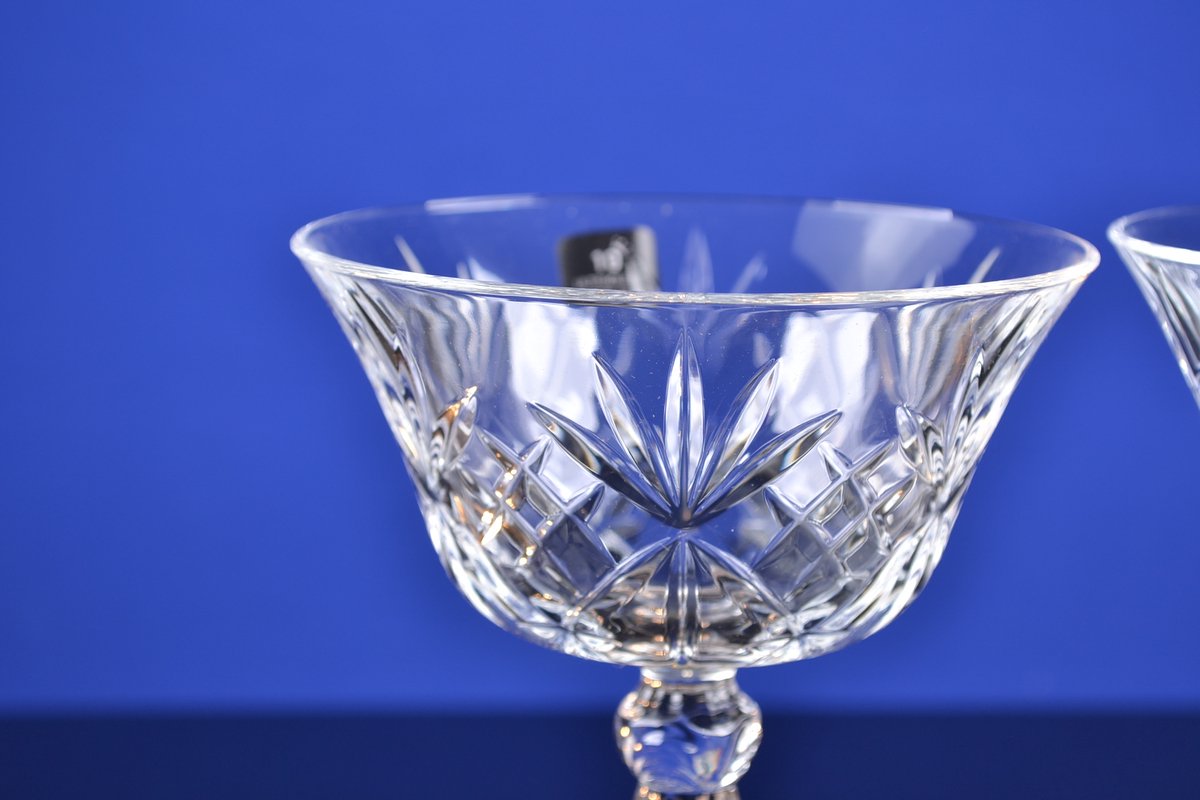 Luxe Kristallen Coupéglazen – Set van 2 – 26 cl — cadeau in Kookcadeaus - foto 2