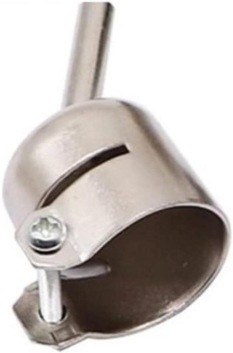 Lassen Nozzles - Heet Air Mondstuk - Precisie Lassen - 45 Graden Gebogen - 5mm Binnendiameter - Zilver