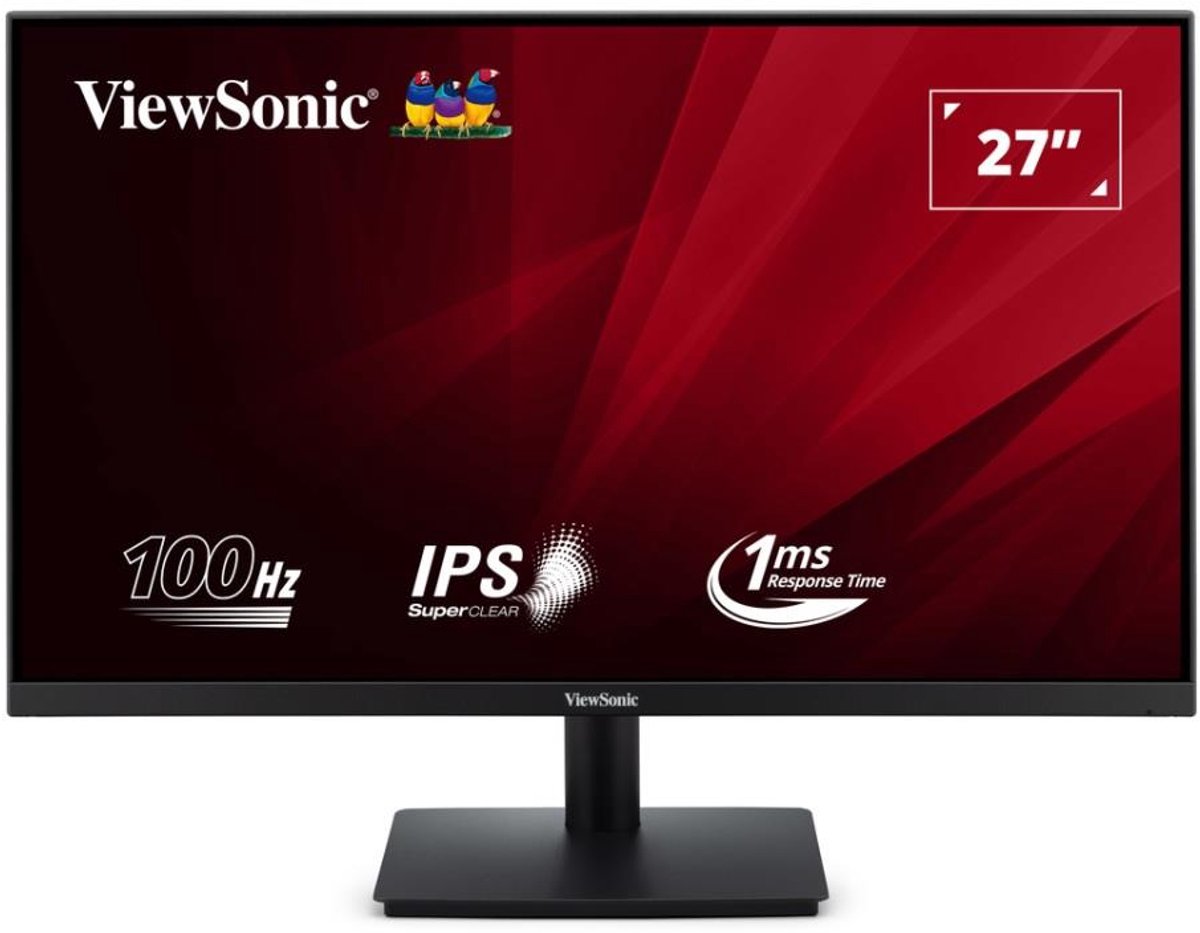 Viewsonic Monitor 27 Inch Ips Va270-H-2 Voor Pc/Laptop Hdmi Vga Full Hd 100Hz