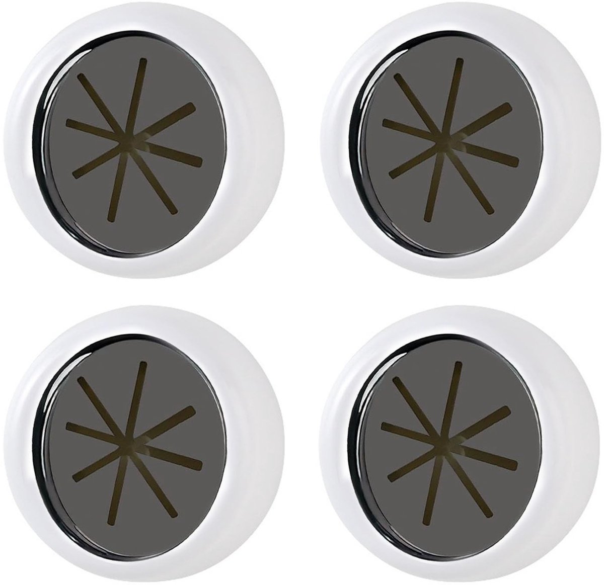 MTTproducts- Theedoekhouder Zelfklevend - Set van 4 - Antislip - Handdoekhouder Keuken - Handdoekhouder Badkamer - Gebruiksvriendelijk Systeem