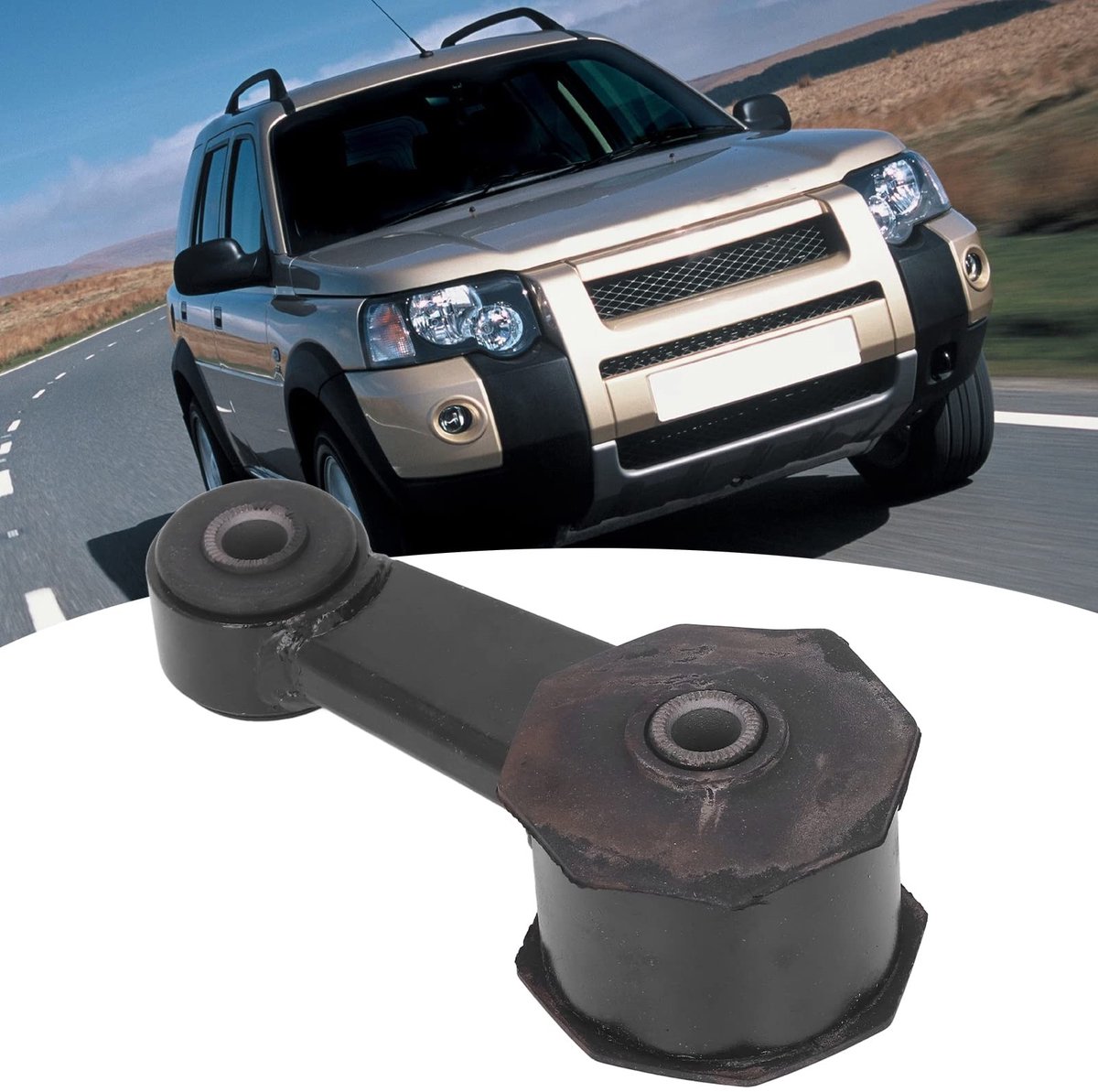 MTTproducts- Motorsteun Vervanging voor FREELANDER V6 2.5L 2002-2005 - Onderste Motorsteun - Stabilisator - Trekstang - Schokbestendig - Metaal - Motorsteunbeugel