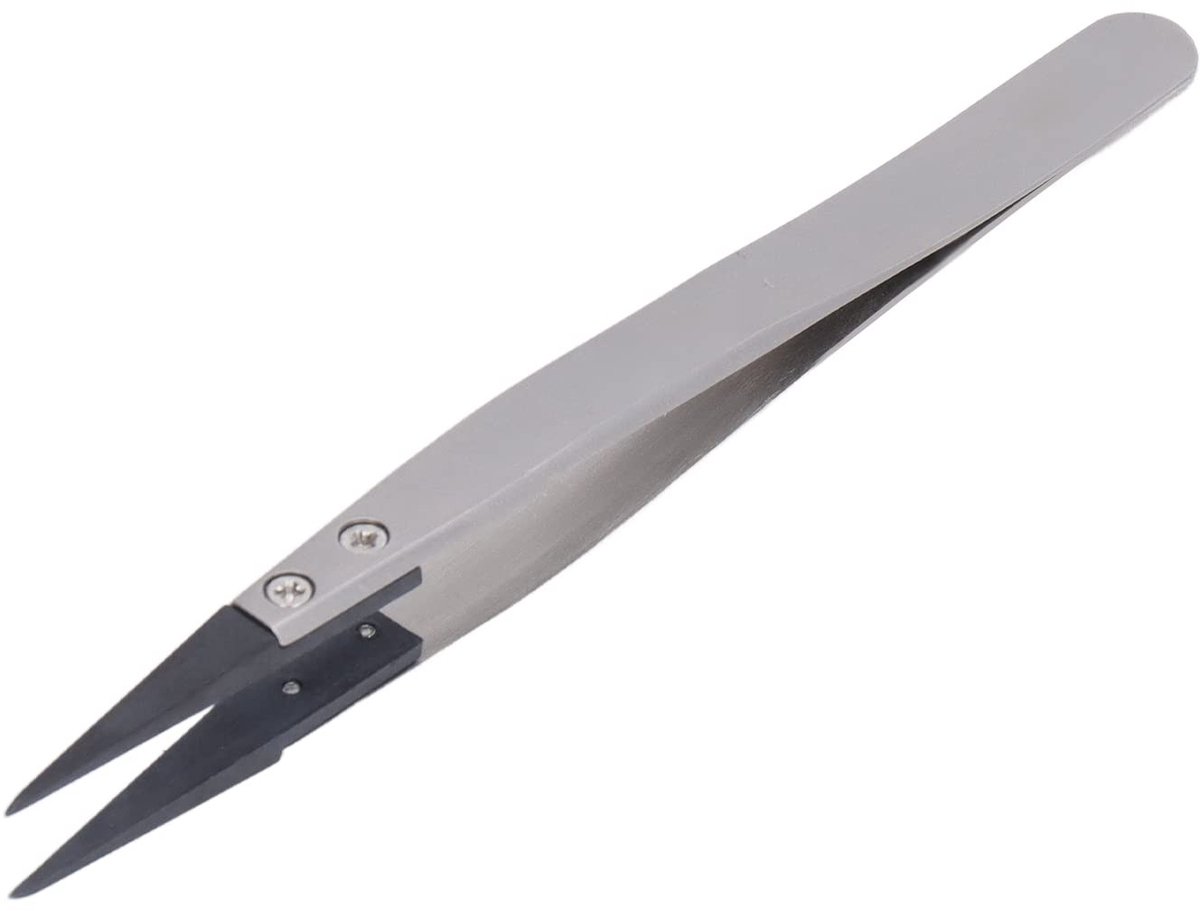 MTTproducts - Antistatisch Pincet met Puntig Uiteinde voor Micro-elektronica