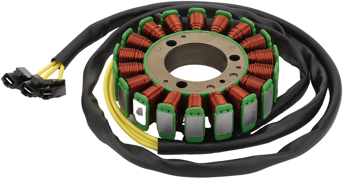 NTH products- Magneetstator Vervanging voor Suzuki 1985 GSX1100EF - 18 Spoel - 3 Draads - Automotive Onderdelen - Hoogwaardige Kwaliteit - Maatwerk Mogelijk - Motoronderdeel