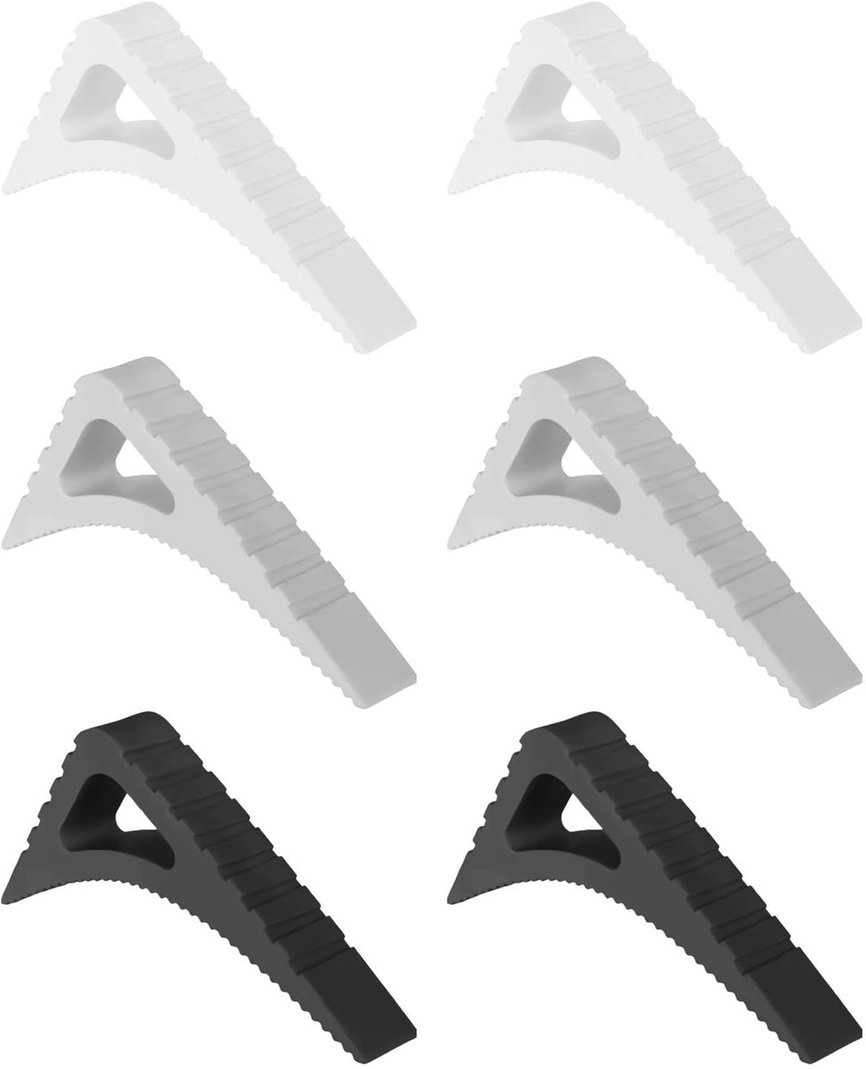 MTTproducts - Set van 6 Antiknijp Deurstopper Driehoek Vorm
