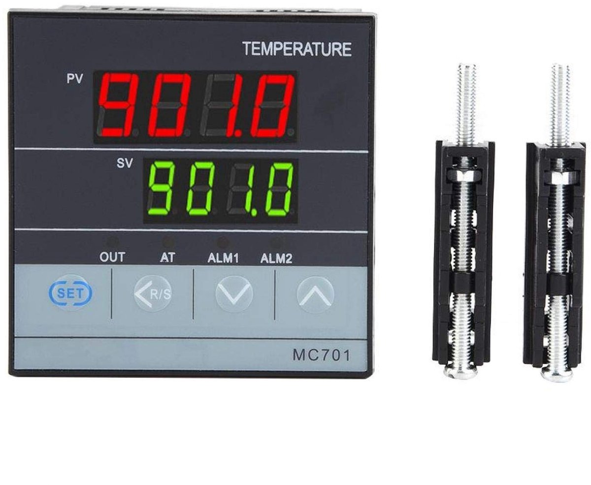 MTTproducts- Temperatuurcontroller PID - Digitale Temperatuurregelaar - Relay/SSR Output - Temperatuurbereik - Universele Ingang - Compacte Afmetingen
