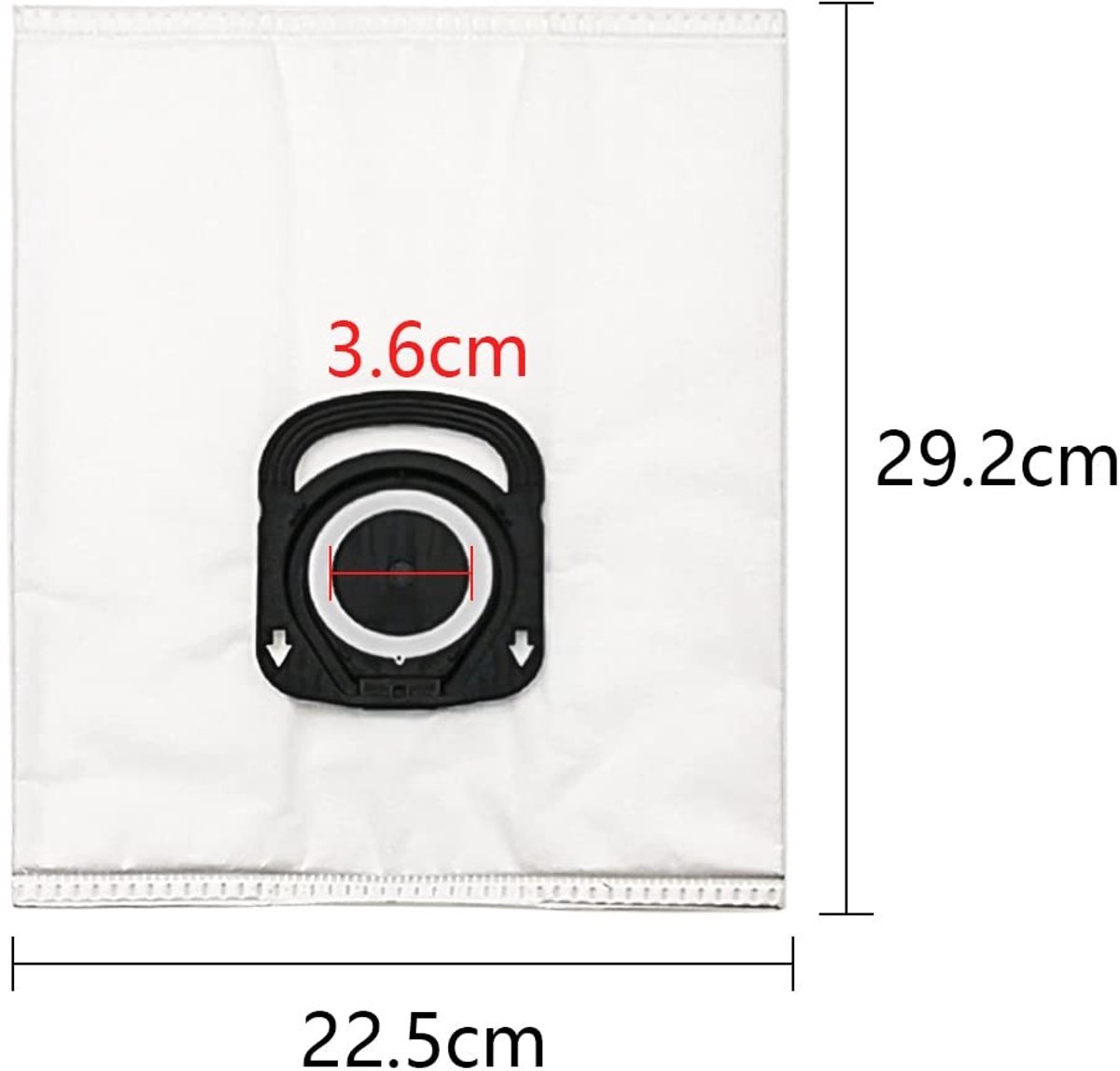 MTTproducts- Stofzak Hoge Filtratie - 10 Stuks - Voor Rowenta ZR200720 - Antigeur - Dierverzorging - Niet-geweven Materiaal - 99,9% Filterefficiëntie - Stofzuigerzak