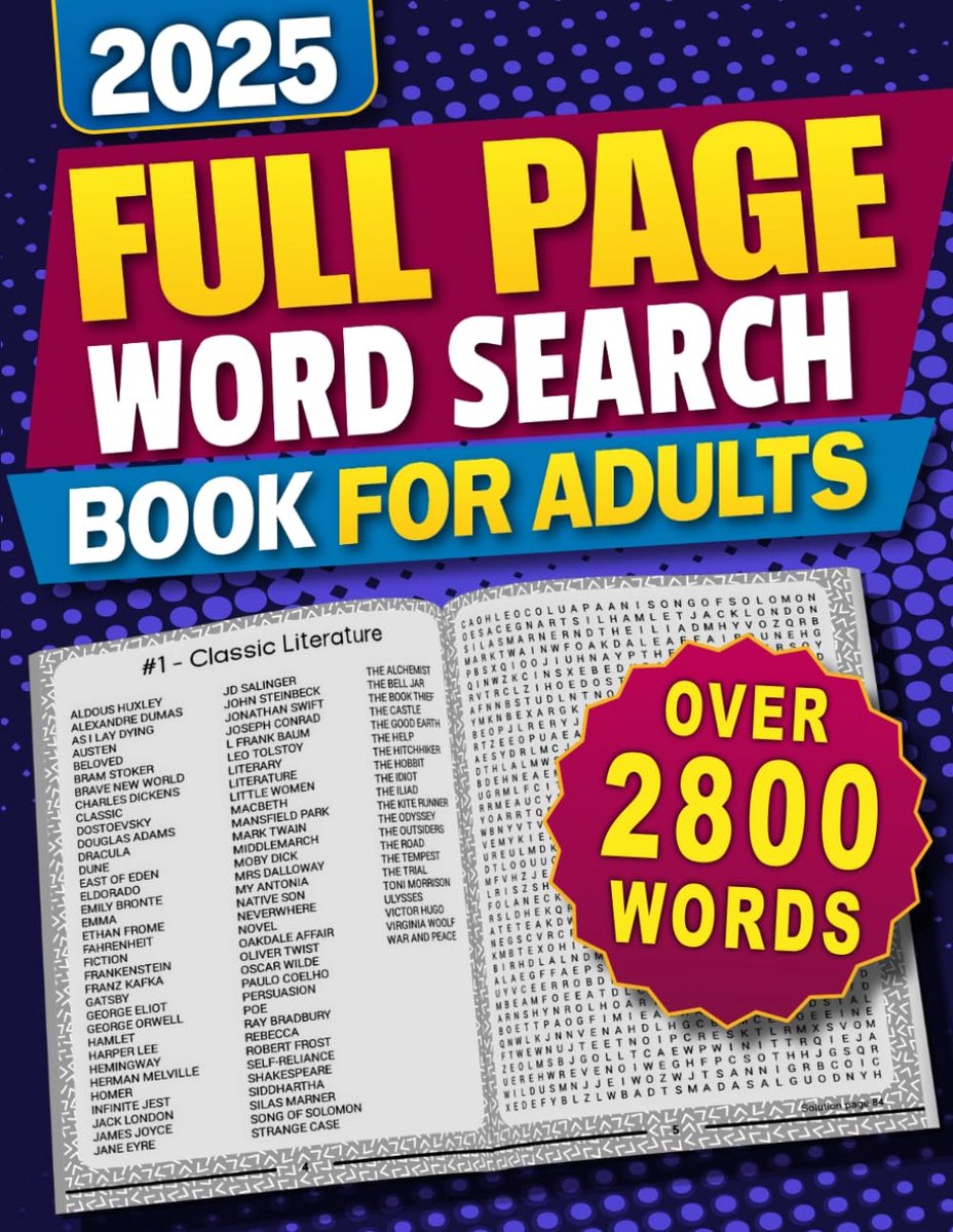 Groot Zoekwoordpuzzelboek voor Volwassenen: 40 Thema's, Volledige Pagina Puzzels (30x40 Raster) & 2800+ Woorden | Ontspanning & Hersenstimulatie