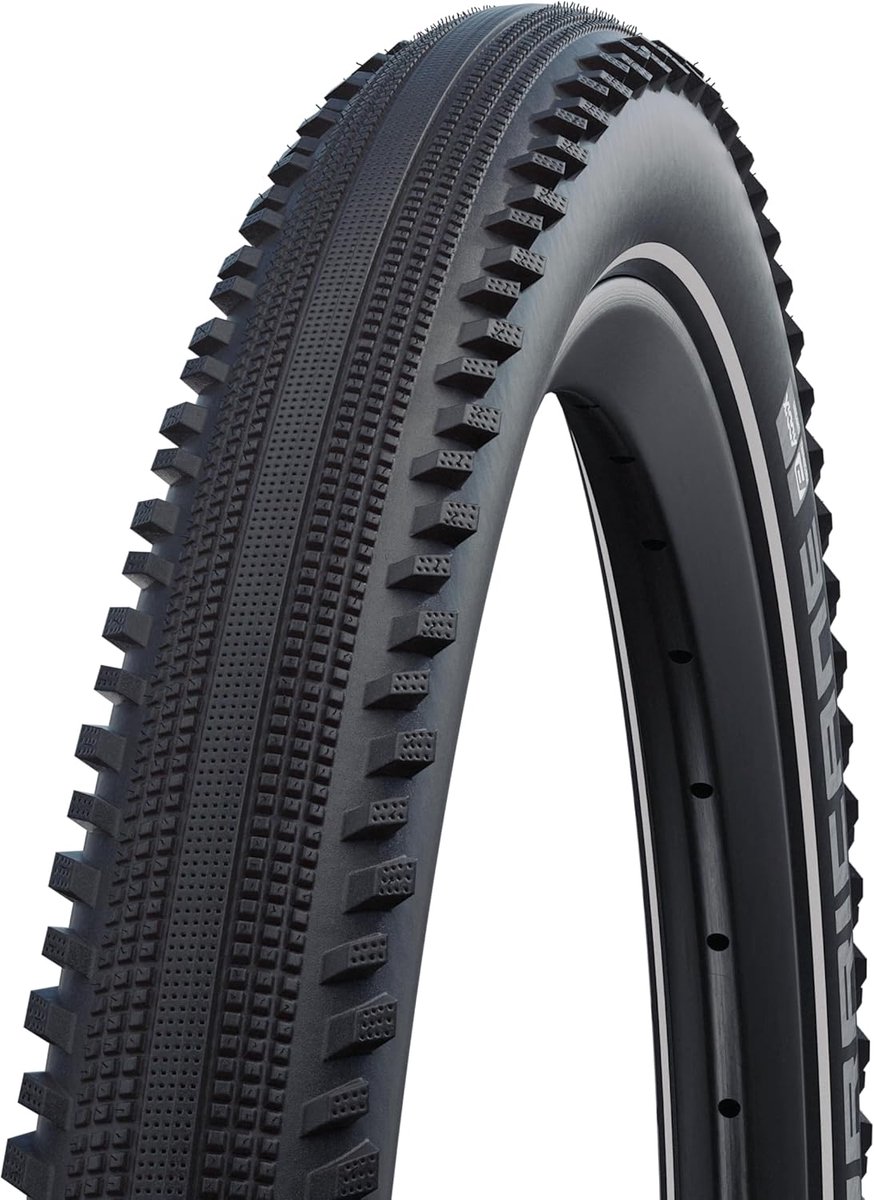 Fietsband - Banden - Veilig Fietsen - Reflecterende Streep - 26x2.10 - Zwart