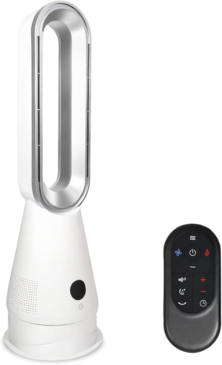 Torenventilator met Verwarming, Koeling en Luchtreiniger | 120° Oscillatie & Afstandsbediening