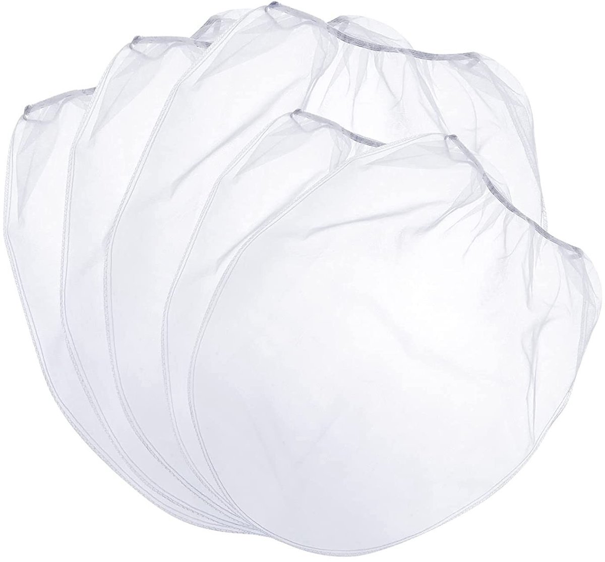 Cosensi- Verfzeefzakken 10-Pack - Fijnmazige Zeefzakken - Nylon Materiaal - Niet-giftig en Duurzaam - Geschikt voor Verfspuitapparaten - Elastische Opening - Filterzakken