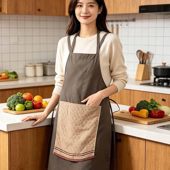 Tablier de cuisine - Tablier avec poche secrète - Tablier de barbecue - Tablier créatif amusant pour hommes - Tablier de cuisine amusant - Cadeau pour lui - Fête des Pères