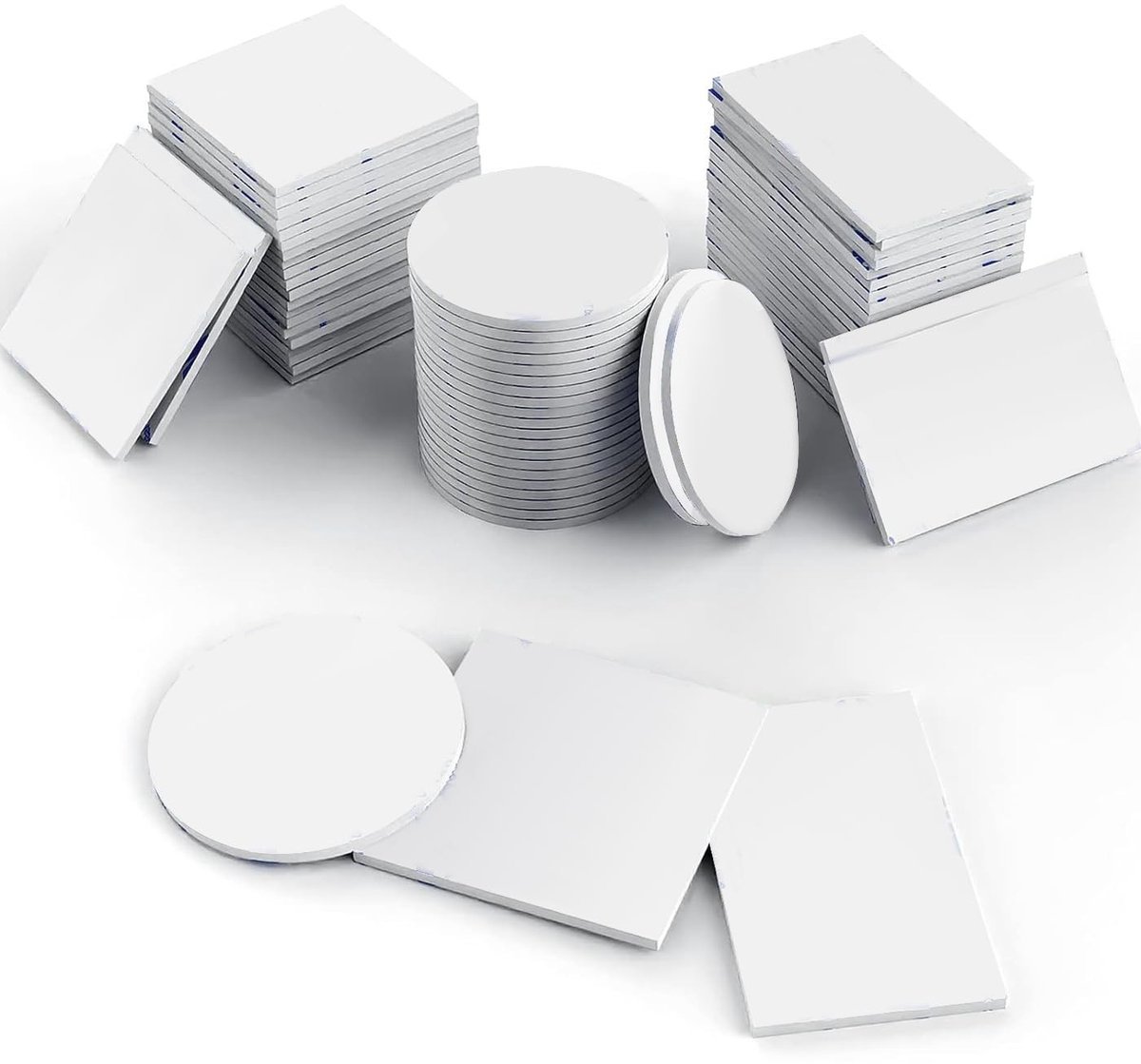 Cosensi- Foam Tape Extra Sterk - Plakbandhouder - Plakband Rollen - Plakband Dispenser - Waterdicht - 60 Stuks met Diverse Maten