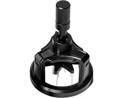 Espresso Distributie Tool - Koffieverdeler Roerder - Perfecte Espresso Maken - Magnetisch Antislip Ontwerp - 51-58 mm - Zwart