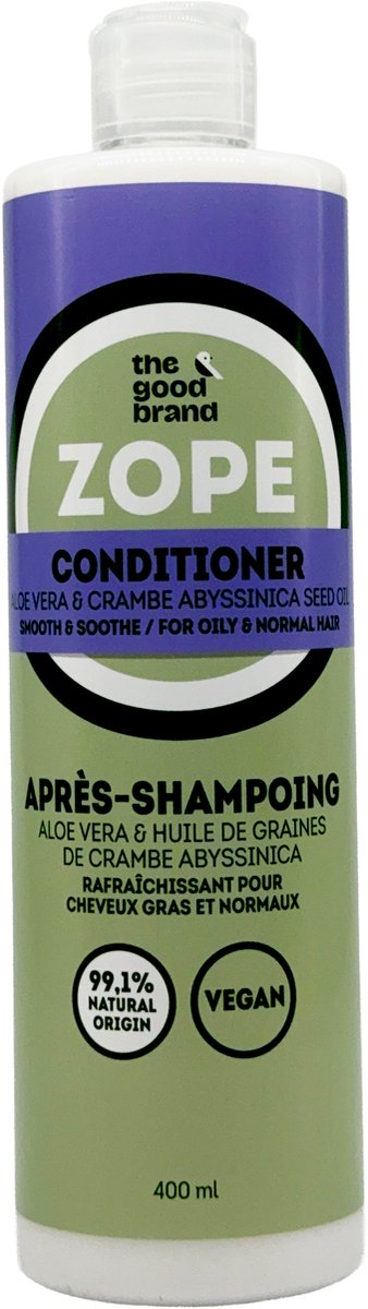 The Good Brand - Conditioner Aloe & Crambe abyssinica oil- 99.1% Natural- vegan- 400 ml