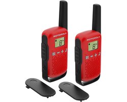 Motorola Talkabout T42 - Twin Pack - Rood