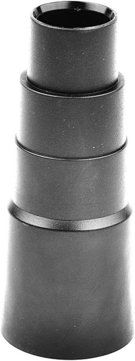 Stofzuiger Adapter - Slang Verloopstuk - Stofafzuiging - Flexibel Ontwerp - DN 35 - Zwart