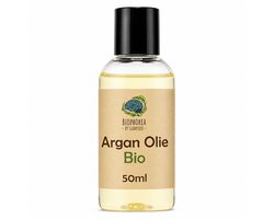 Argan Olie - 50ml - 100% Puur Biologisch - Biophorea Arganolie - Basisolie voor etherische oliën, Haar & Gezicht - Argan Oil