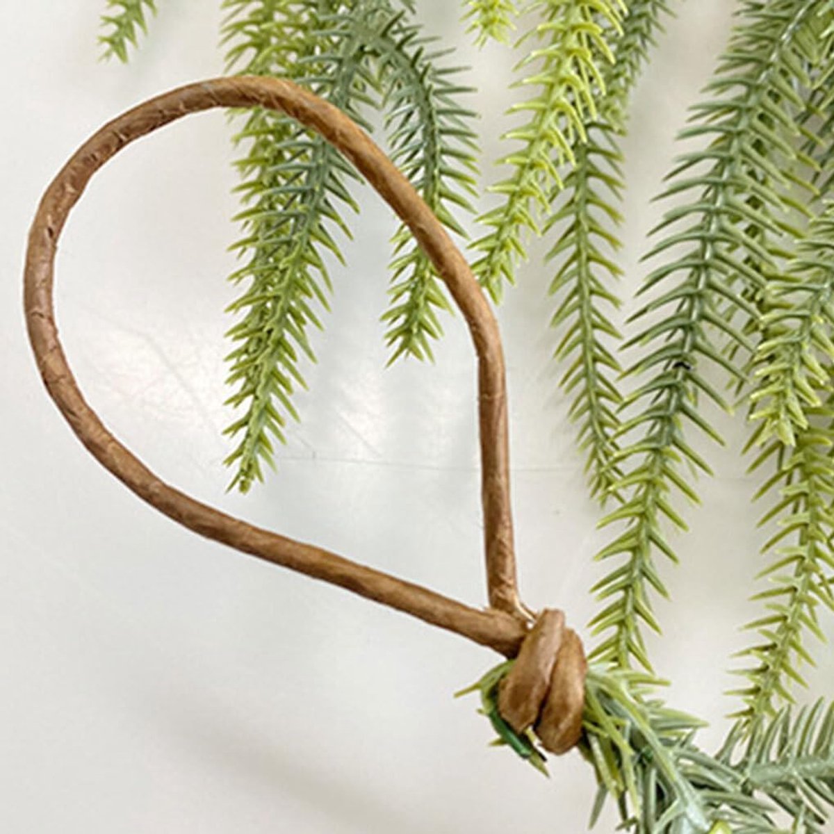 Kerstkrans Garland - Kunsttakken Slinger - Huis Versieren - Realistische Uiterlijk - 150 cm - Groen – foto 5