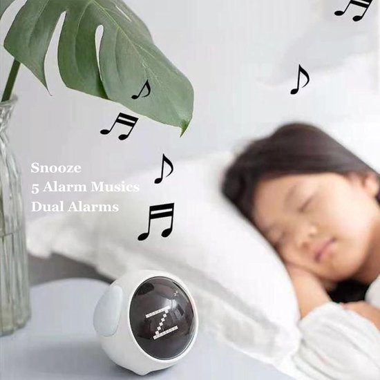 Kinderwekker met Lichtsensor en Snooze voor Jongens en Meisjes — afbeelding 3