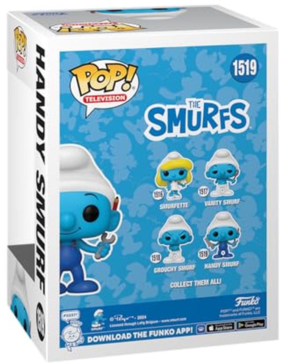 Papa Smurf Collectible Vinyl Figure - Ideal Gift for TV Fans and Collectors — cadeau in Spellen & Speelgoed - foto 3