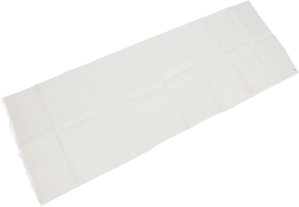 Luidsprekerdoek - Stereostof Grilldoek - Bescherming Luidsprekers - Behoud Geluidskwaliteit - 150x50 cm - Melkachtig wit