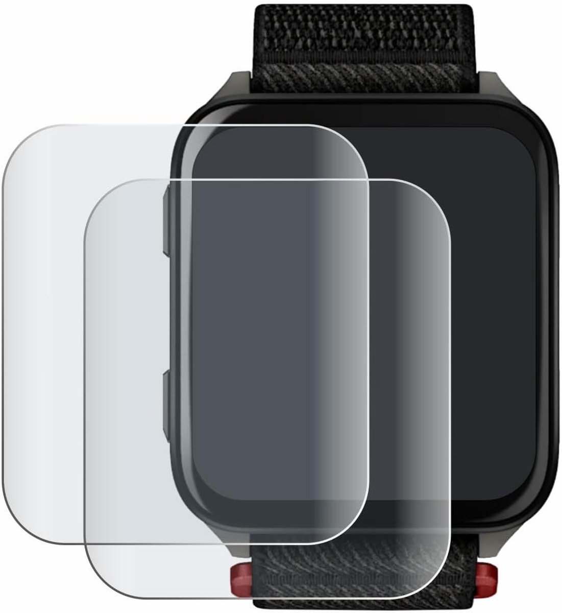 Screen Protector - Schermfolie Mat - Smartwatch Beschermen - Zelfherstellend TPU - 2 Stuks - Mat