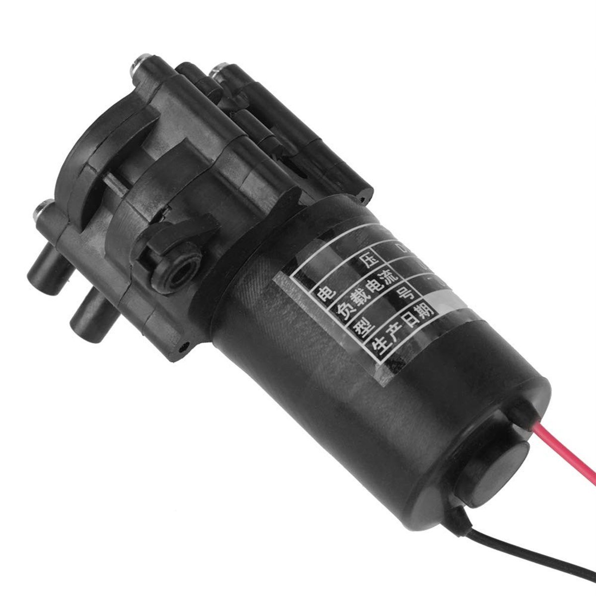 OmGoods - Dailygoody - Mini Zelfaanzuigende Waterpomp - Corrosiebestendig - Hoog rendement - Energiebesparend - Geschikt voor diverse media - DC24V