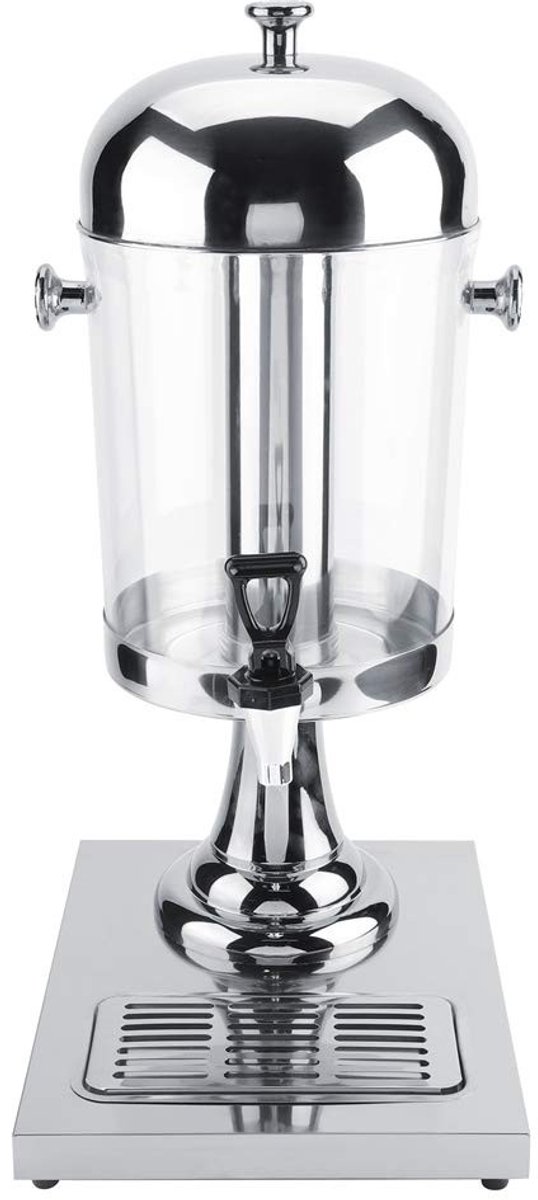 OmGoods - Dailygoody - Sapmachine - Dubbele Dispenser - Ideaal voor Thuis en Horeca - Zilver - Voor Warme en Koude Dranken - Capaciteit van 8L - Geschikt voor F...