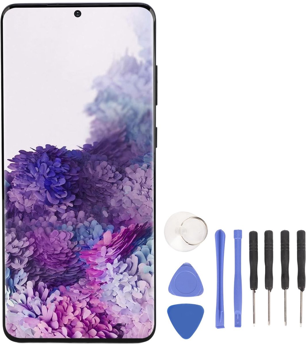 OmGoods - Dailygoody - Vervangscherm - Dynamic AMOLED - Inclusief Touch Digitizer en Frame - Zwart - Geschikt voor Galaxy S20 Plus 5G - Hoogwaardige kwaliteit